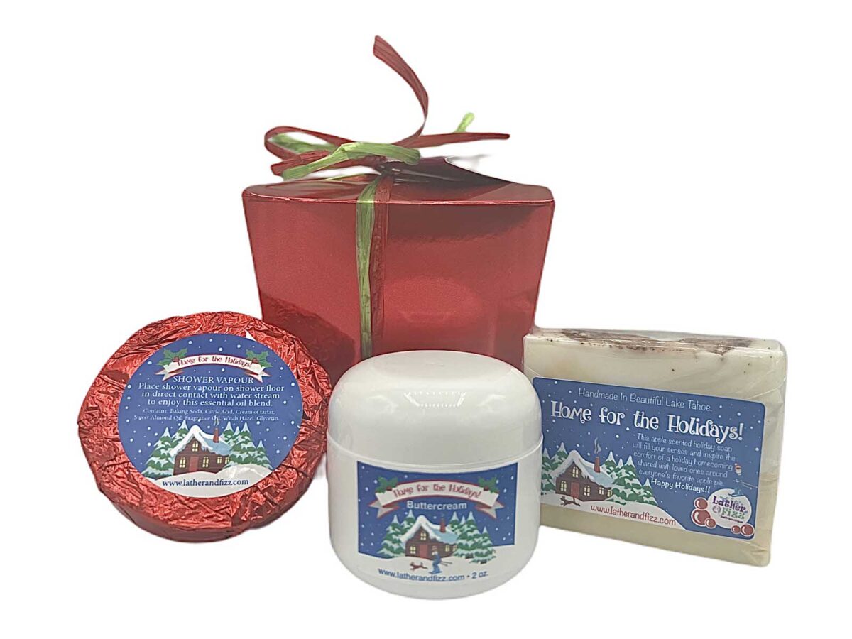 Home for the Holidays Gift Set Lather & Fizz